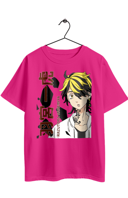 Футболка оверсайз з принтом "Токійські месники Казутора". Kazutora, tokyo revengers, аніме, казутора, манга, серіал, токійські месники, фільм. 2070702