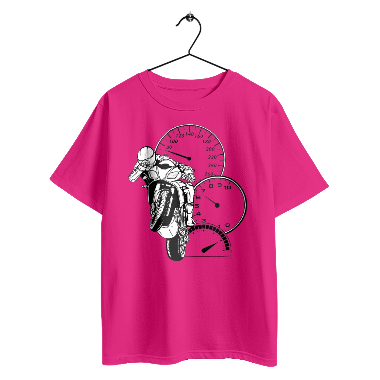 Motorcycle Speed Black