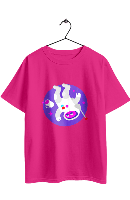 Футболка оверсайз з принтом "Космічний програміст". Angular, c, css, html, it, javascript, jquery, php, python, react, svelt, vue, айтишник, айті, гумор, код, кодувати, прогер, програміст, програмісти, ти ж, ти ж програміст, тиж програміст. 2070702