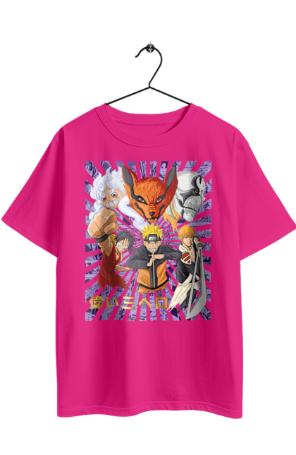 Футболка оверсайз з принтом "Аніме". Anime, manga, аніме, манга, ранобе, фандом. 2070702