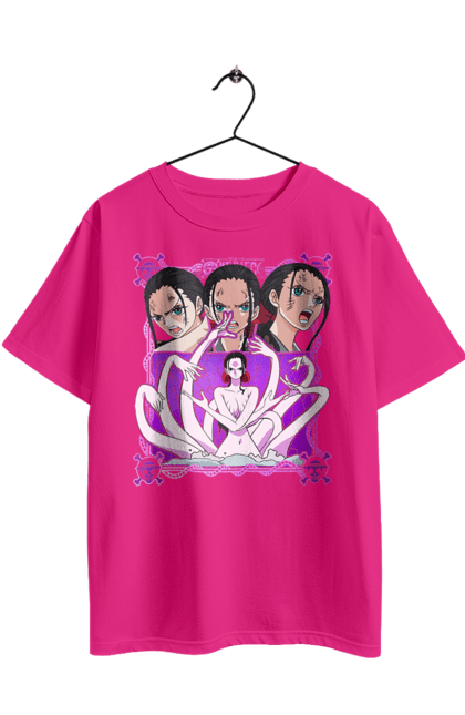 Футболка оверсайз з принтом "Ван Піс Ніко Робін". Nico robin, one piece, аніме, ван пис, ван піс, дитина диявола, манга, ніко робін, світ революції. 2070702