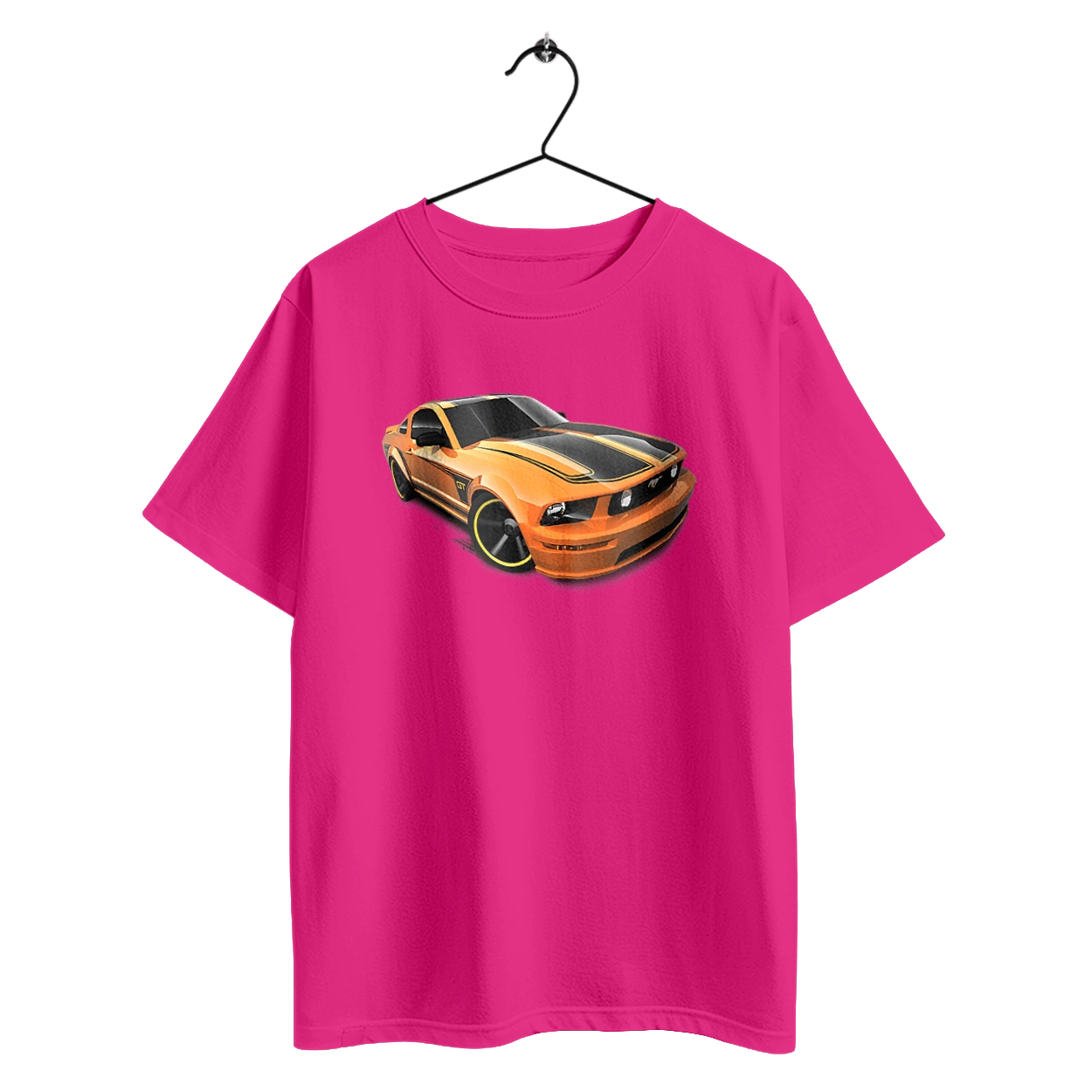 Orange, high speed car