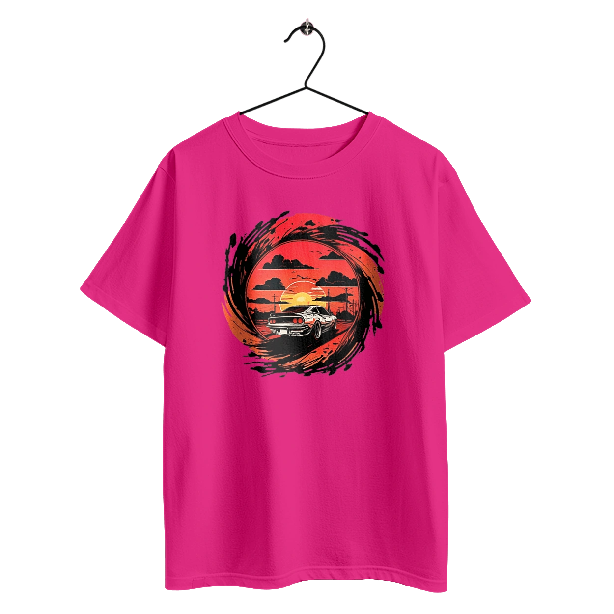 Феррари на закате