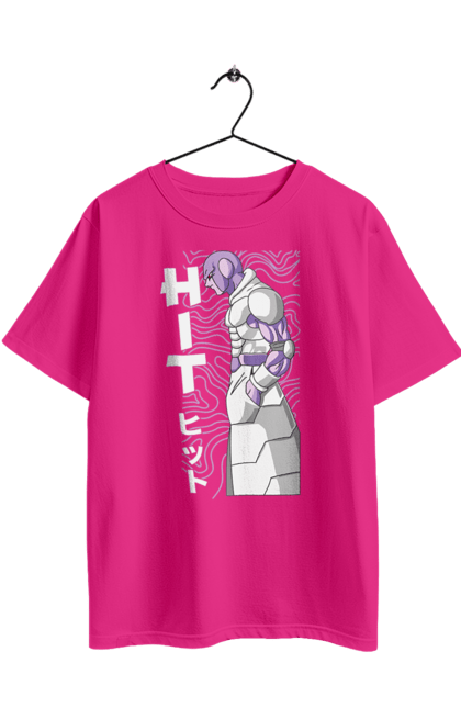 Oversized t-shirt with prints Dragon Ball Frieza. Anime, dragon ball, frieza, manga, tv series. 2070702