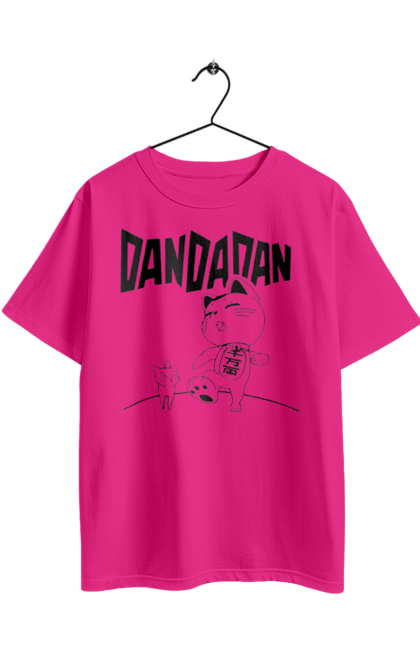 Футболка оверсайз з принтом "Дандадан Турбо бабка". Dandadan, turbo granny, yokai, аніме, дандадан, йокай, манга, турбо-бабка. 2070702