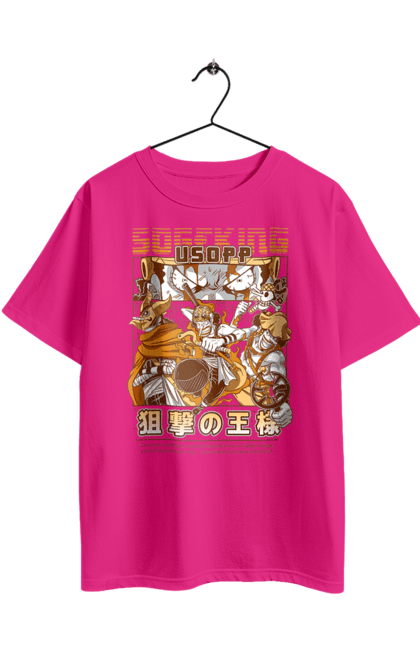 Футболка оверсайз з принтом "Ван Піс Усопп". One piece, usopp, аніме, ван пис, ван піс, манга, снайпер, усопп. 2070702