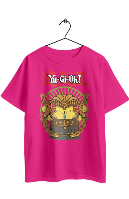 Футболка оверсайз з принтом "Yu Gi Oh! Помпомпурін". Hello kitty, pompompurin, yu gi oh, yu-gi-oh, аніме, бренд, персонаж, помпомпурін, хелло кітті. 2070702