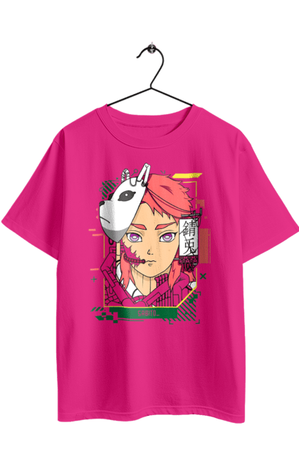 Футболка оверсайз з принтом "Винищувач Демонів Сабіто". Demon slayer, kimetsu no yaiba, sabito, аніме, винищувач демонів, манга, сабіто. 2070702