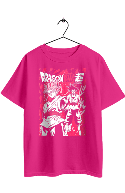 Футболка оверсайз з принтом "Перли дракона". Anime, dragon ball, goku, manga, vegeta, аніме, вегета, гоку, манга, перли дракона. 2070702