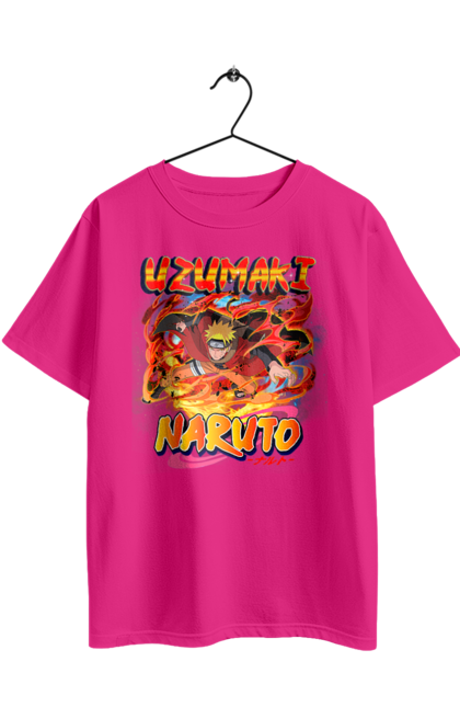Футболка оверсайз с принтом Наруто. Naruto, аниме, манга, наруто, ниндзя, персонаж, сериал. 2070702
