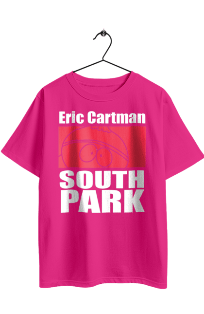 Футболка оверсайз з принтом "Південний парк Картман". Cartman, south park, ерік картмен, картман, мультсеріал, південний парк. 2070702