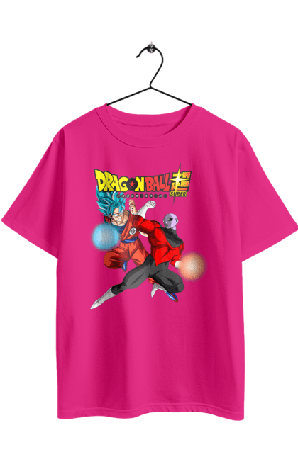 Футболка оверсайз з принтом "Перли дракона Сон Гоку". Dragon ball, manga, son goku, аніме, гоку, манга, перли дракона, сон гоку. 2070702