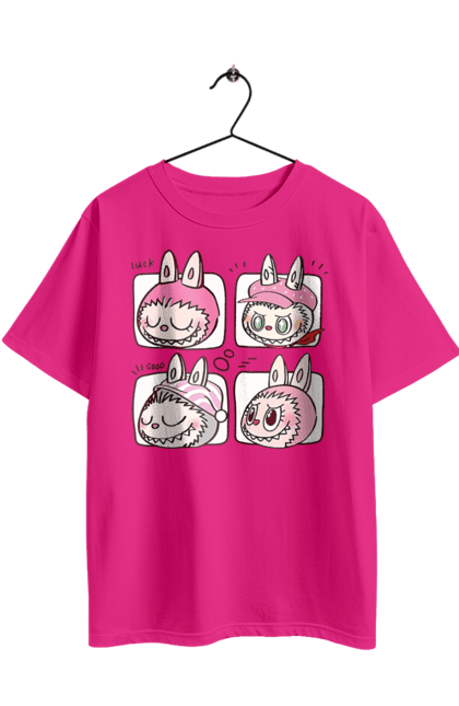 Футболка оверсайз з принтом "Labubu". Labubu, weird cute, іграшки, лабубу. 2070702