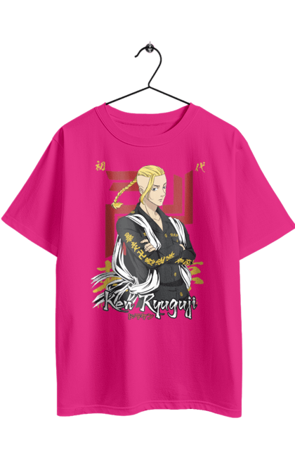 Футболка оверсайз с принтом Токийские мстители Дракен. Draken, ken ryuguji, tokyo revengers, аниме, дракен, кен рюгуджи, кенчин, манга, телевизионный сериал, токийские мстители. 2070702