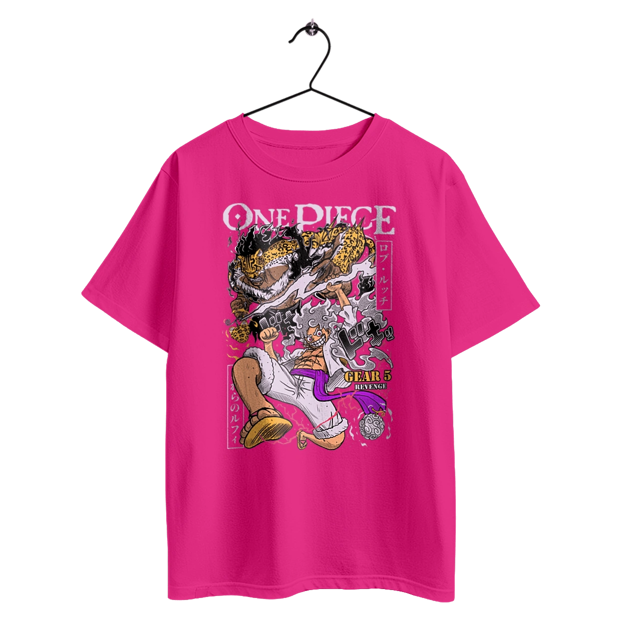 One Piece Rob Lucci and Luffy