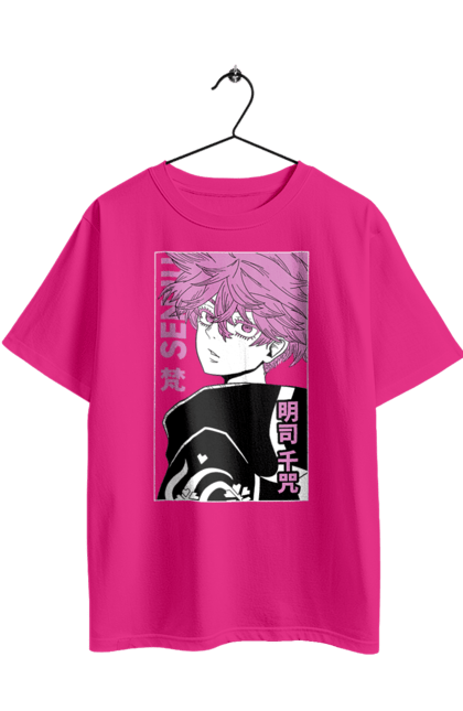 Oversized t-shirt with prints Tokyo Avengers Senju Kawaragi. Action movie, anime, fantasy, game, manga, senju kawaragi, thriller, tokyo avengers, tokyo revengers, tv series. 2070702