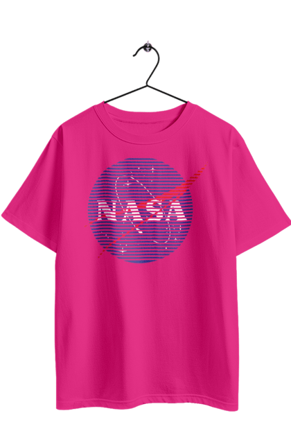 Футболка оверсайз з принтом "NASA". Nasa, авіація, астронавтика, дослідження, космонавтика, космос, наука, ракета, сша, технології. 2070702