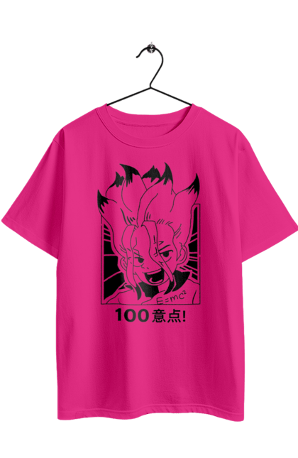Oversized t-shirt with prints Dr. Stone Senku. Anime, dr. stone, ishigami, manga, senku, senku ishigami. 2070702