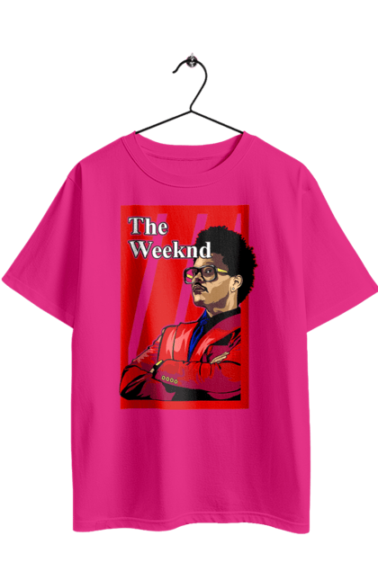 Футболка оверсайз з принтом "The Weeknd". Tesfaye, weeknd, актор, продюсер, співак, тесфайє. 2070702