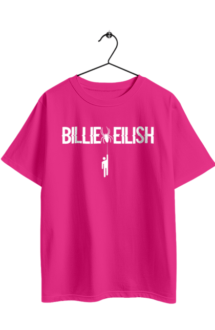 Футболка оверсайз з принтом "Біллі Айліш". Біллі айліш, логотип біллі айліш, принт біллі айліш, співачка біллі айліш. 2070702