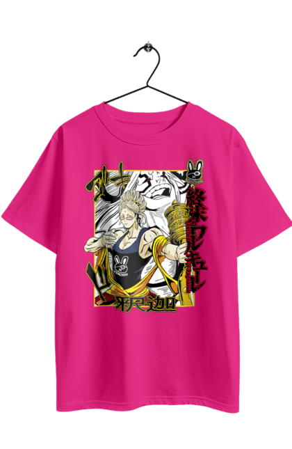 Футболка оверсайз з принтом "Повість про кінець світу Будда". Anime, buddha, manga, record of ragnarok, аніме, будда, комікс, манга, нетфлікс. 2070702