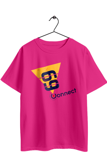 Футболка оверсайз з принтом "69  є контакт". Жарт, контакт, прикол, секс. 2070702