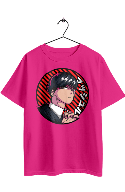 Футболка оверсайз з принтом "Магія та мʼязи Меш Берндед". Mash burnedead, комедія, магія та м`язи, магія та мʼязи, манга, меш, меш берндед, пригоди. 2070702