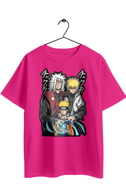 Oversized t-shirt with prints Naruto. Anime, character, manga, naruto, ninja, tv series. 2070702