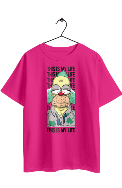 Oversized t-shirt with prints The Simpsons Krusty the Clown. Clown, krusty, krusty the clown, simpsons. 2070702