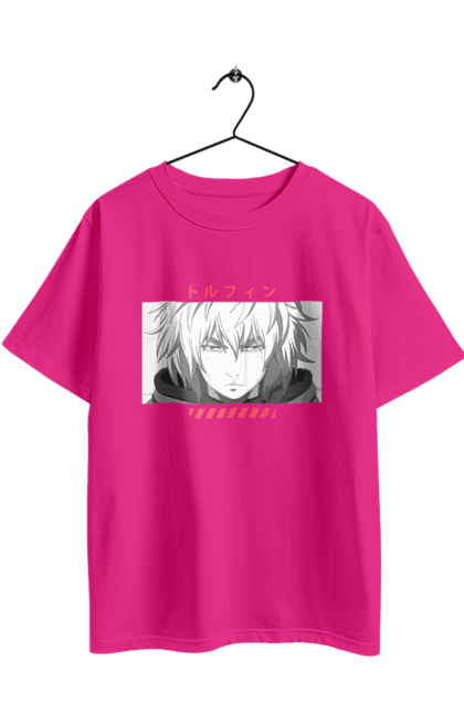 Футболка оверсайз з принтом "Сага про Вінланд Торфінн". Anime, manga, thorfinn, vinland saga, аніме, манга, сага про вінланд, торфінн. 2070702