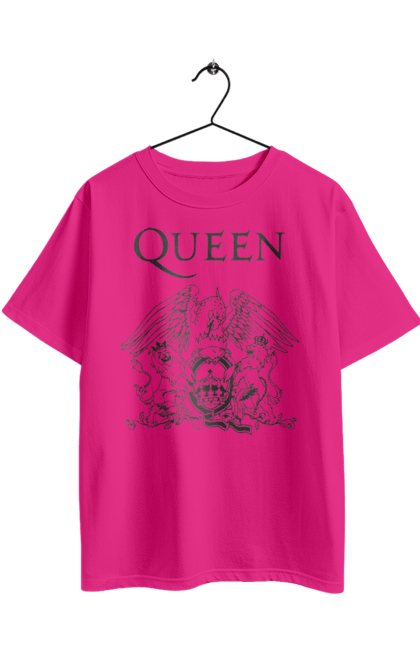 Футболка оверсайз з принтом "Queen". Queen, глем рок, група, квін, музика, поп рок, рок, хард рок. 2070702