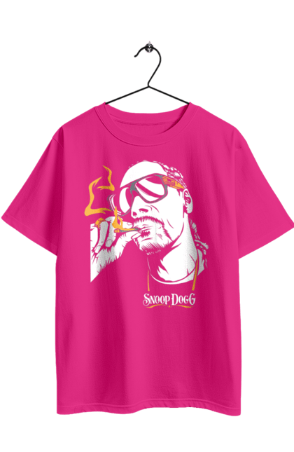 Футболка оверсайз з принтом "Снуп Доґґ". Snoop dogg, актор, музикант, продюсер, репер, снуп догг. 2070702
