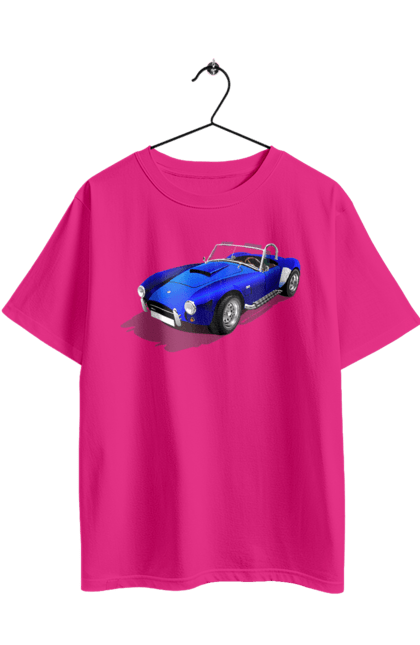Футболка оверсайз з принтом "Автомобіль". Авто, автомобиль, класика, старовинна машина, старовинний. 2070702