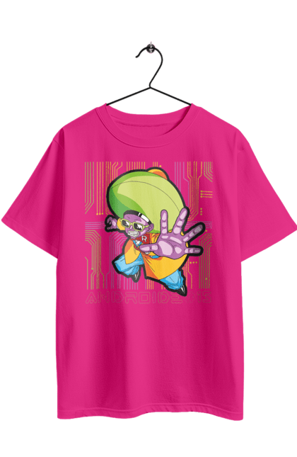 Футболка оверсайз с принтом Жемчуг дракона Андроид 15. Android 15, dragon ball, андроид 15, аниме, жемчуг дракона, киборг, манга, сериал. 2070702