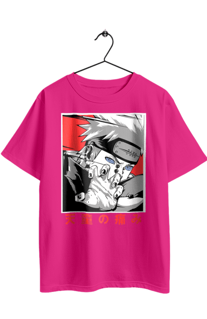 Футболка оверсайз з принтом "Наруто Яхіко". Akatsuki, naruto, акацукі, аніме, манга, наруто, ніндзя, пейн, персонаж, яхіко. 2070702