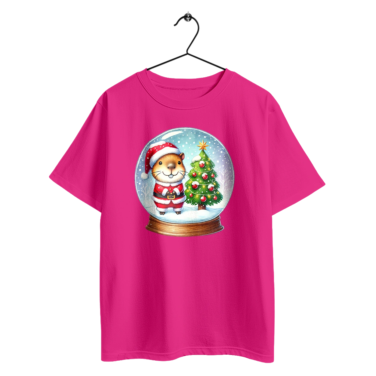 Різдвяна капібара з ялинкою