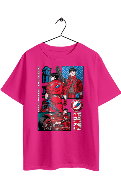 Футболка оверсайз з принтом "Акіра Шьотаро Канеда". Akira, shotaro kaneda, акіра, кіберпанк, шьотаро канеда. 2070702