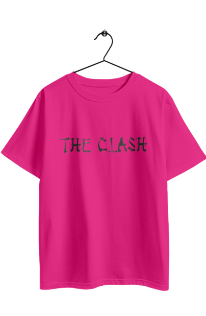 Oversized t-shirt with prints The Clash. Clash, dub, group, music, punk, punk rock, reggae, rock, rock`n`roll. 2070702
