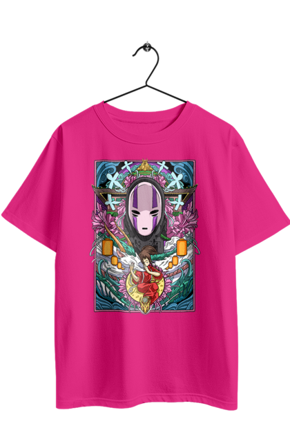 Oversized t-shirt with prints Spirited Away Kaonashi. Faceless, kaonashi, spirited away. 2070702