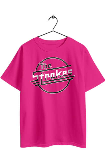 Футболка оверсайз з принтом "The Strokes". Strokes, альтернативний рок, гаражний рок, група, інді, інді рок, музика, постпанк ривайвл, рок. 2070702