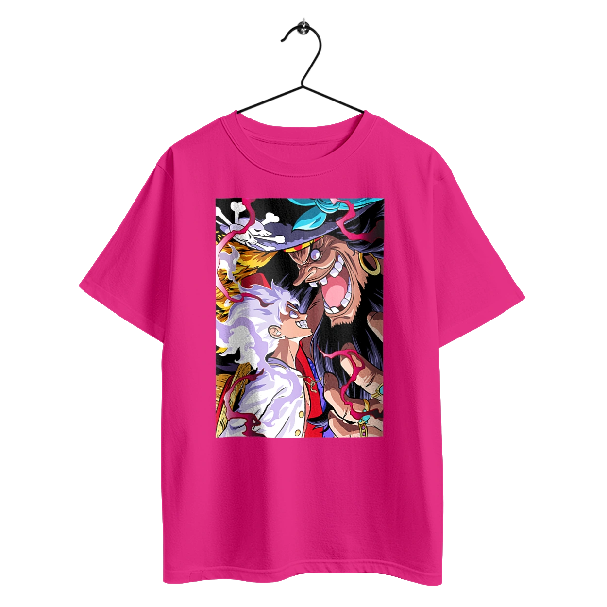 One Piece Luffy and Marshall D. Teach