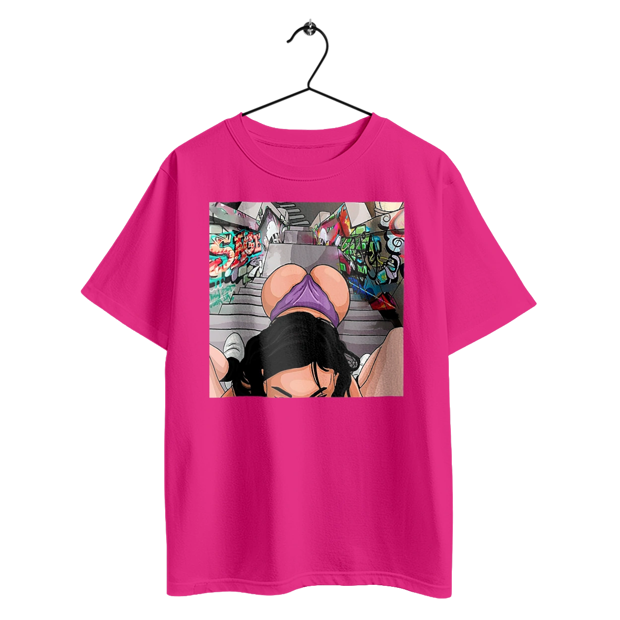 Girl On Her Knees In Front Of A Boy