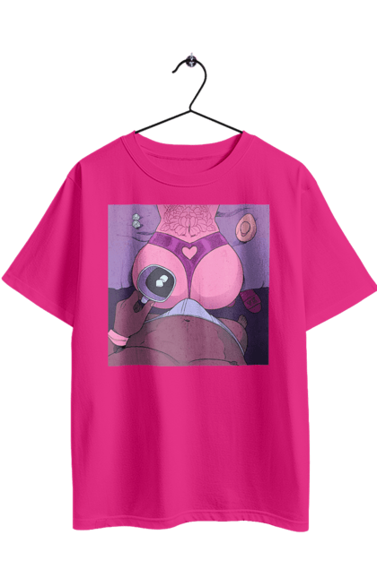 Футболка оверсайз з принтом "Ранкова Кава З Жопкою". Гола, жопа, кава, труси. 2070702