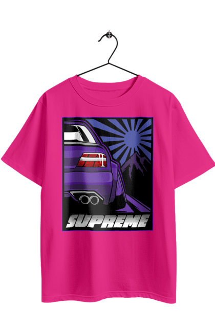 Футболка оверсайз с принтом Автомобиль JDM. Jdm, supreme, автомобиль, машина, япония. 2070702