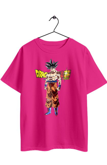 Футболка оверсайз з принтом "Перли дракона Сон Гоку". Dragon ball, manga, son goku, аніме, гоку, манга, перли дракона, сон гоку. 2070702