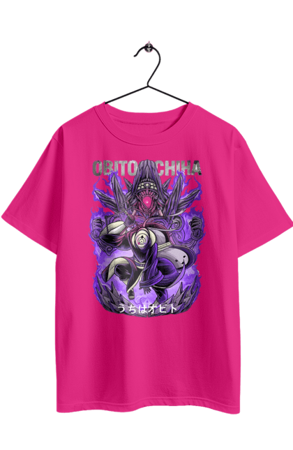 Футболка оверсайз з принтом "Наруто Учіха Обіто". Naruto, obito, obito uchiha, аніме, манга, наруто, обіто, серіал, учіха, учіха обіто. 2070702