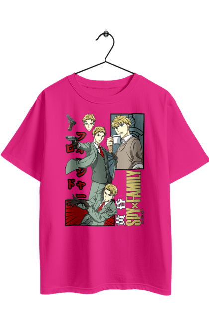 Футболка оверсайз з принтом "Сім'я шпигуна Лойд". Spy x family, аниме, аня, йор, лойд, манга, сім я шпигуна. 2070702