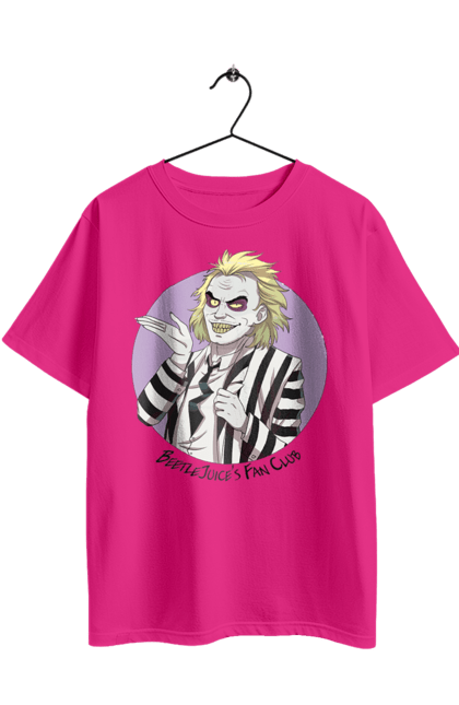 Oversized t-shirt with prints Beetlejuice. Beetlejuice, comedy, ghost, horror, movie, tim burton, warner bros. 2070702