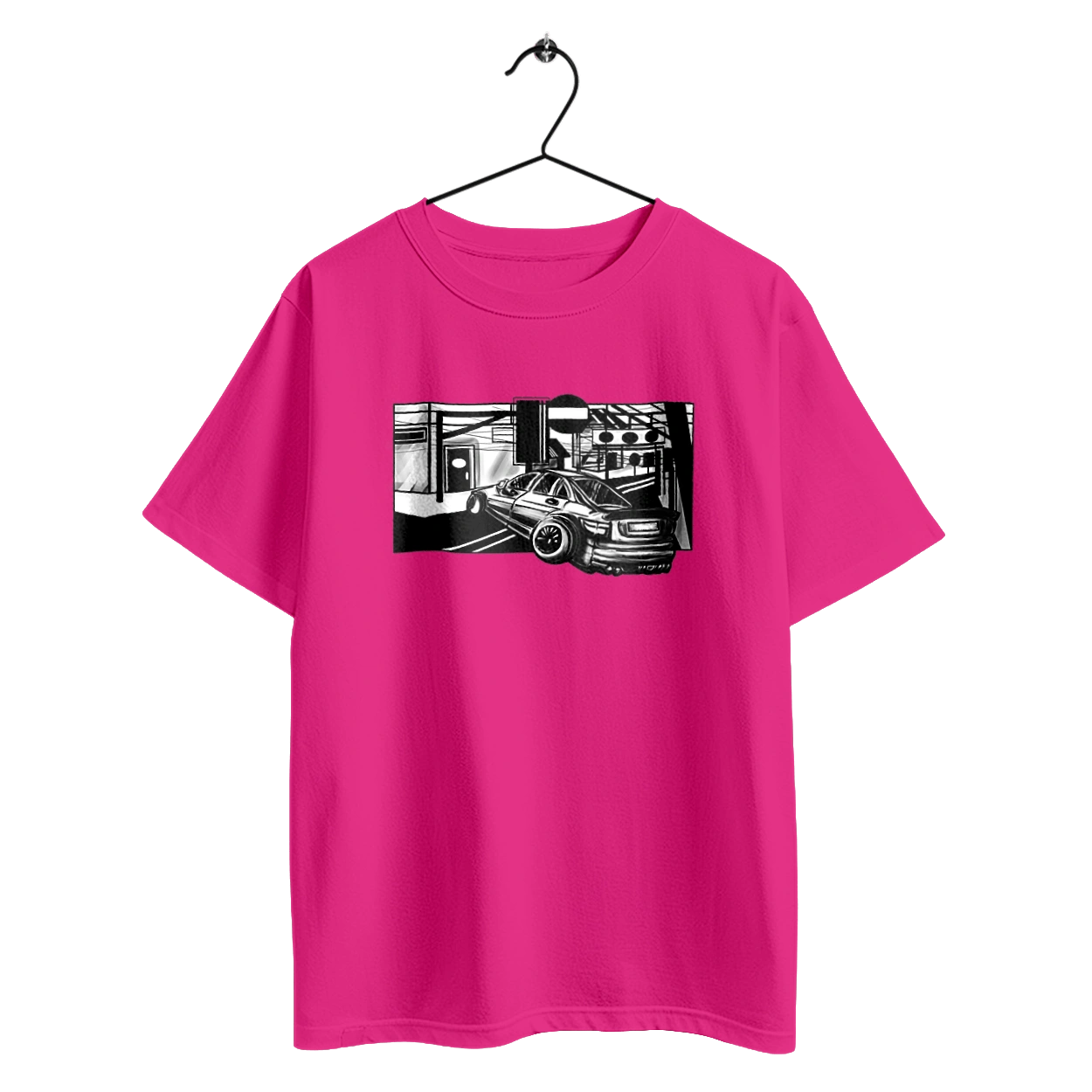 Dangerous Car on the roads of the streets