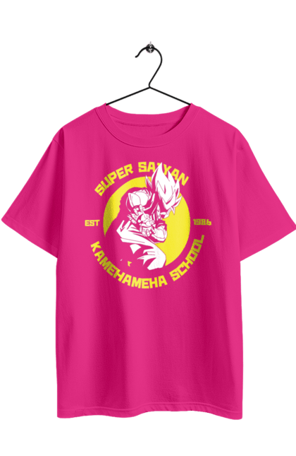 Футболка оверсайз з принтом "Перли дракона". Anime, dragon ball, goku, manga, vegeta, аніме, вегета, гоку, манга, перли дракона. 2070702